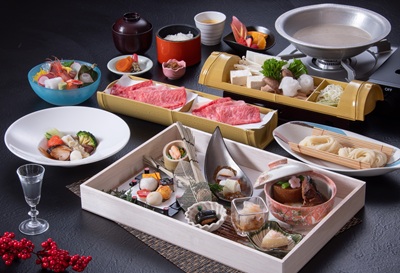 料理長厳選の｢特選会席･雅｣でゆっくりのんびりお寛ぎください♪